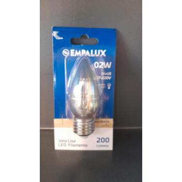 Imagem de Vela lisa led 02w - ELETRICISTA.COM