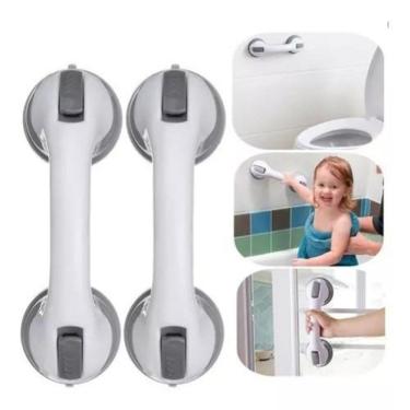 Imagem de Barra Alça De Apoio Proteção Para Idosos E Deficientes 100Kg