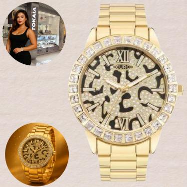 Imagem de Relógio Euro Feminino Analógico Dourado EU2036YTG/4P