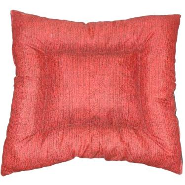 Imagem de Toddy Colchonete Pet Impermeável, Microfibra e Gorgurinho, Pequeno 45x50cm ou Grande 50x70cm, com Zíper, para Protetor de Banco de Carro (Vermelho, Pequeno)