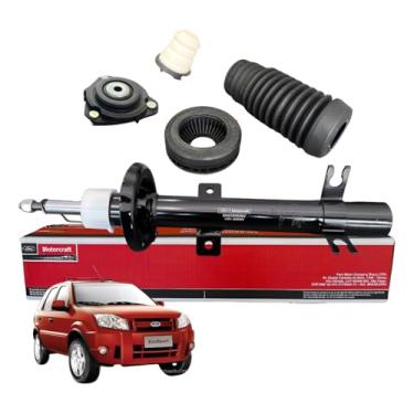 Imagem de Amortecedor e kit batente completo Dianteiro Compatível com a Ecosport 4x2 Manual de 2003 A 2012