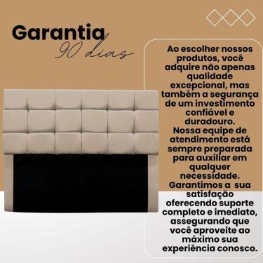 Imagem de Cabeceira Cama Box Solteiro 90 Cm Alana Em Suede Com Frame Vermelho