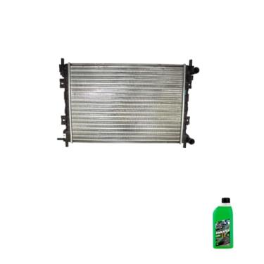 Imagem de Kit Radiador Ford Fiesta Ka Courier 00/02 + Aditivo Paraflu Verde 1litro