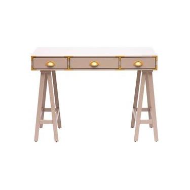 Imagem de Escrivaninha Cavalete Burlywood - Taupe - Westwing Collection Marrom