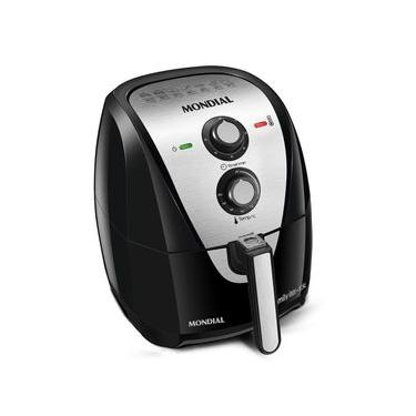Imagem de Fritadeira Elétrica Sem Óleo Mondial Grand Family 5,5 Litros Inox 127V AF-55I 79474-01 110