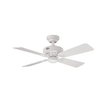 Imagem de Ventilador de Teto Residencial Bayport Branco Hunter Fan Oficial