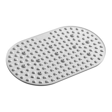 Imagem de oshhni Almofada de massagem para os pés, para uso no chão, ideal para idosos e estudantes. Versátil, prática e portátil, perfeita para caminhar, auxiliar no, Cinza