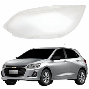 Imagem de Lente Farol Gm Onix 2020 Até 2025 Lado Esquerdo Motorista