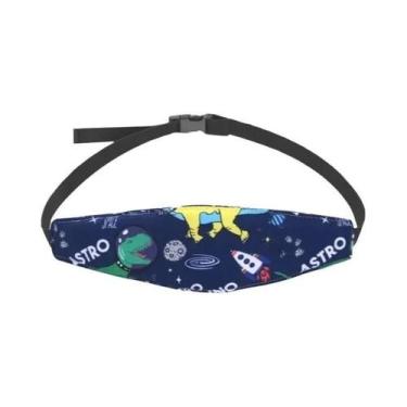 Imagem de Suporte De Cabeça Ajustável Para Bebê Em Cadeira De Carro, Almofada De