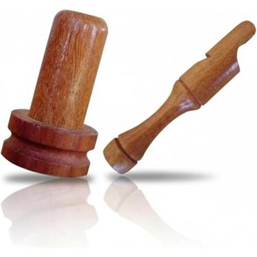 Imagem de Apito Inhambu Açu 09 + Apito Marrequinha Caneleira Modelo 38 Profissional