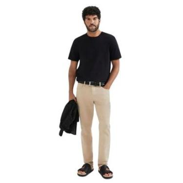 Imagem de Calça Hering Slim Em Sarja Masculina-Masculino