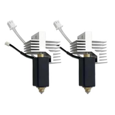 Imagem de Hotend cerâmico de 0,4 mm atualizado, compatível com o kit de extrusora de cabeçote de impressão de carbono Elegoo Centauri, com bico de aço e latão para impressora 3D.(2Pcs)