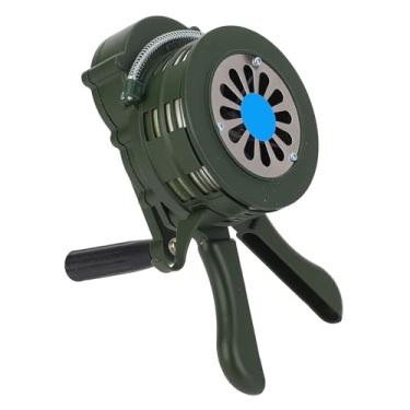 Imagem de YWBL-WH Sirene de Manivela, Buzina de Segurança de Emergência Alta Portátil Com Nível de Som de 110dB e Alcance de 0,62 Milhas, para Fábricas, Casas, Escolas, Depósitos de Petróleo