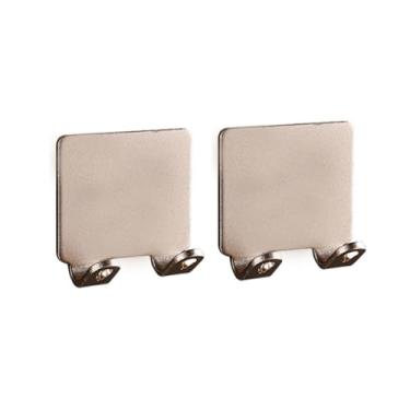 Imagem de Suporte para navalha de barbear multifuncional masculino, gancho de armazenamento para barbeador, prateleira de parede, rack de barbear, banheiro, cozinha, acessórios organizadores, dourado,