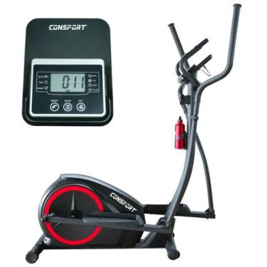 Imagem de Elíptico Magnético E2000 Silencioso 8 Níveis Resistência Consport