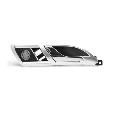 Imagem de Maçaneta interna da porta do carro, chave interna, abertura da porta, compatível com vw lavida 2008-2012/skoda superb 2001-2008(Silver Rear Right)