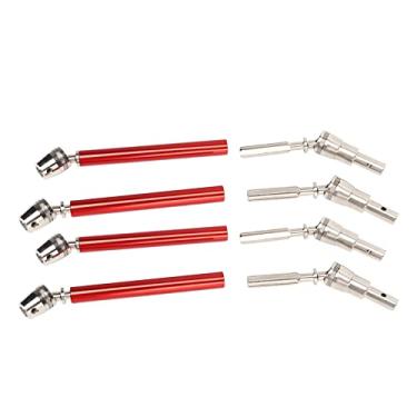 Imagem de Generic Kit de Eixo de Acionamento Traseiro Dianteiro RC, Maior Força Motriz, Alta Precisão, Acabamento Fino, Eixo de Acionamento CVD Traseiro Dianteiro RC Estável para Manter (#11)