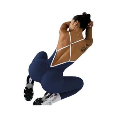 Imagem de Macacão Esportivo Rosa Para Meninas, Bodysuit Feminino De Uma Peça, Ro