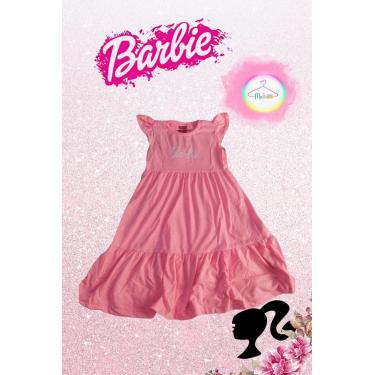 Imagem de Vestido Infantil Barbie - Rosa