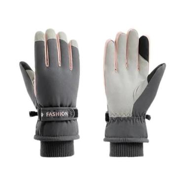 Imagem de Luvas De Inverno À Prova d'Água Para Mulheres Com Tela Sensível Ao Toq