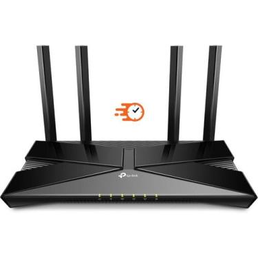 Imagem de Roteador Archer Ax53 Wifi 6 Gigabit Dual Band Ax3000 Tplink Preto - TP