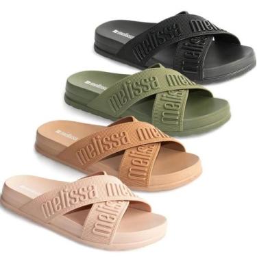 Imagem de Chinelo Melissa Cozy Slide M-lover Feminino Original 36118, Rosa, 38