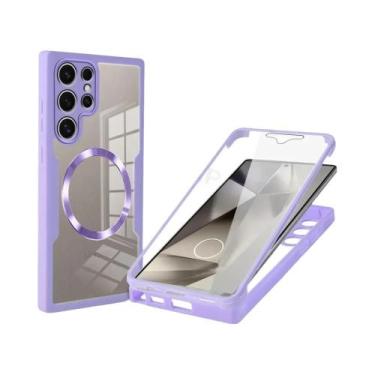 Imagem de Capa Magnética Transparente Para Samsung Galaxy S26 S25 S24 Ultra S22 