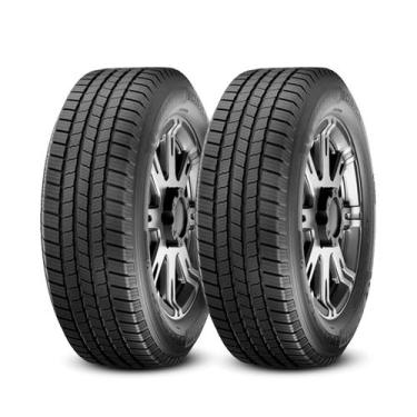 Imagem de Kit 2 Pneus Michelin 265/65 R17 112t Tl X Lt A/S Dt Rbl