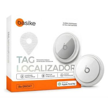 Imagem de Mini Localizador Smart Tag Rastreador Gps Cor Branco- BA-DW347 - Basik
