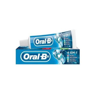 Imagem de Creme Dental Oral-B Pasta de dente 4 em 1 Llimpeza Profunda 70g