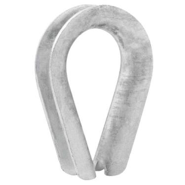 Imagem de Anilha Sapatilho Vonder 5/16" - 7,94 Mm Aço Carbono Zincado Para Laços