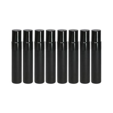 Imagem de Frascos De Perfume De Viagem Em Vidro Fosco Preto, 8 Ou 32 Peças, 5 Ou