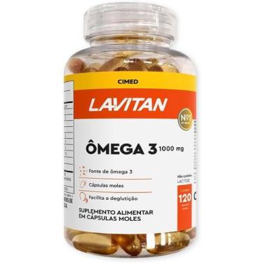 Imagem de Lavitan ômega 3 1000 mg- 120 cápsulas
