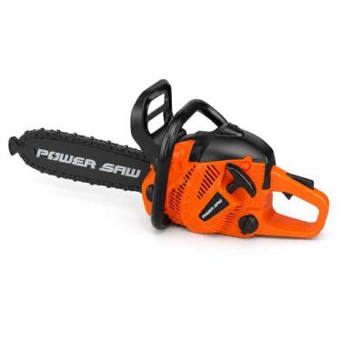 Imagem de Motosserra De Brinquedo Power Saw Ferramenta Infantil Com Som E Corren