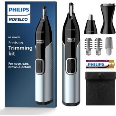 Imagem de Philips Norelco Nose Trimmer 5000 NT5600/62 Aparador Pêlos Nariz, Orel