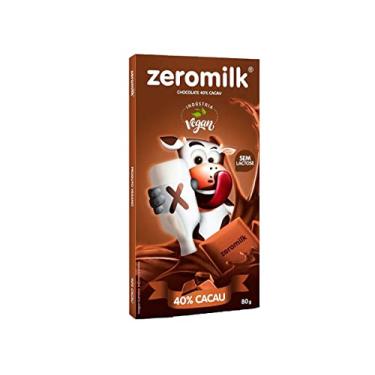 Imagem de Chocolate sem Lactose 40% Cacau 80g- Zeromilk