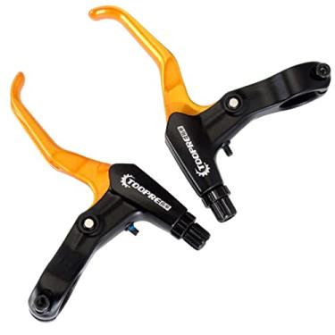 Imagem de YIJU Kit de s de freio de 2 unidades esquerda e direita para 22,3 mm Guidão Pinças de freio de Componentes da de freio, ouro