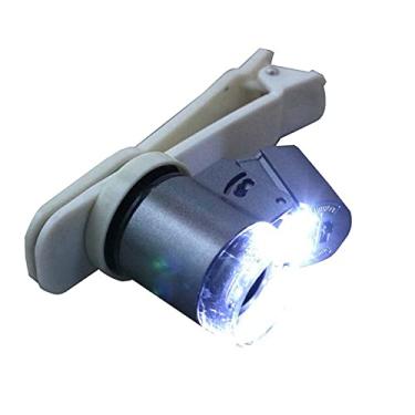 Imagem de ZTBH Kit de acessórios para microscópio 65X LED iluminado microscópio de bolso Slides