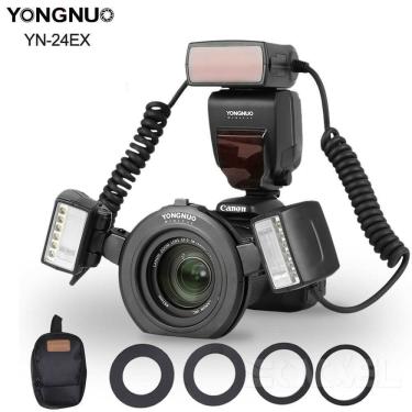 Imagem de Flash Macro Yongnuo YN-24EX ttl para Câmeras Canon