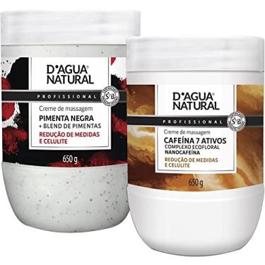 Imagem de KIT CREME DE PIMENTA NEGRA + CAFEINA 7 ATIVOS DAGUA NATURAL