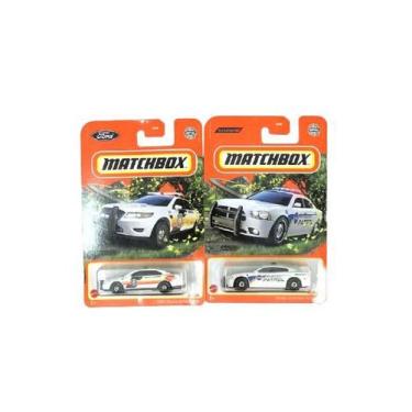 Imagem de Kit Com 02 Miniaturas Matchbox Viaturas Ford Dodge  K02