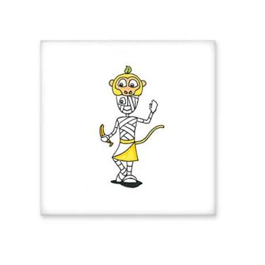 Imagem de Egito Múmia Horus Chapéu de Macaco Azulejo de Cerâmica Brilhante Decalque Pedra Adorna de Tijolos