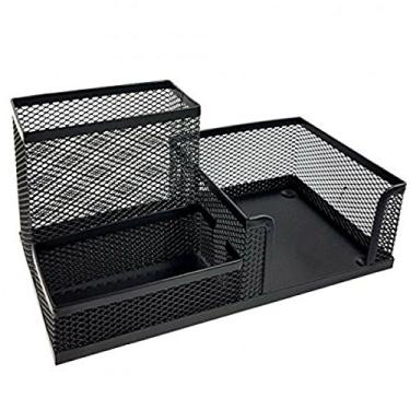 Imagem de Organizador de Mesa Aramado Preto - Wellmix