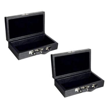 Imagem de 2 Estojo Maleta Caixa 10 Bola Mata X Mata Sinuca Bilhar Case