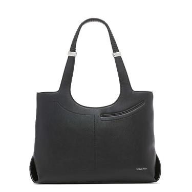 Imagem de Calvin Klein Bolsa Organizacional Lake North/South, Preto/prata, One Size