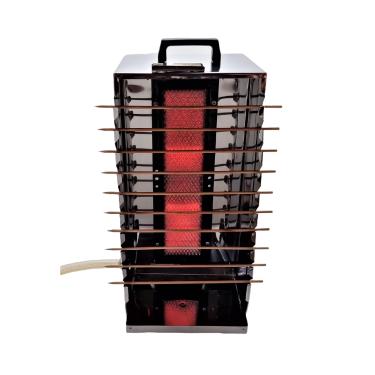 Imagem de Churrasqueira Para 10 Espetinhos A Gás GLP Aço Inox