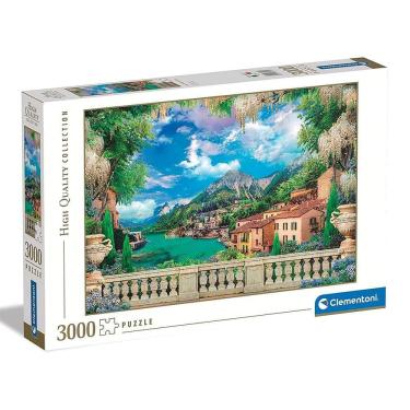 Imagem de Puzzle 3000 Peças Terraço Exuberante - Clementoni - Imp.