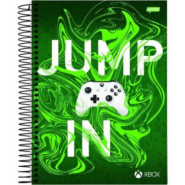 Imagem de Caderno Jandaia Xbox Jump In 1 Materia 80 Folhas