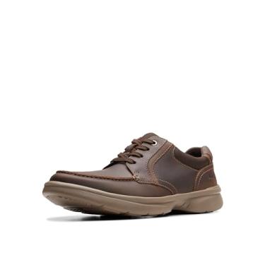 Imagem de Clarks Bradley Vibe Oxford masculino, Couro de cera de abelha, 9.5