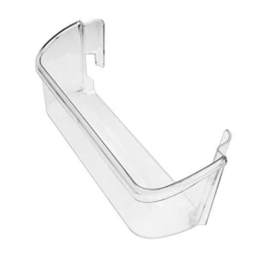 Imagem de BestParts 240323002 Prateleira de substituição para porta de geladeira para Frigidaire ou Electrolux, 2 prateleiras inferiores no lado da geladeira, unidade única, transparente, substitui PS429725,